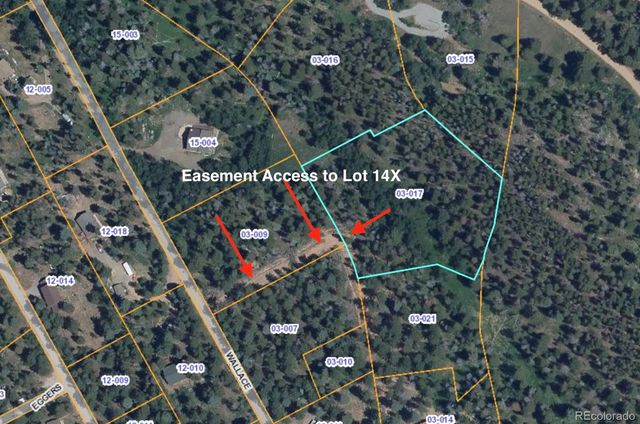 Lot 14X Wallace Avenue, Conifer, CO 80433