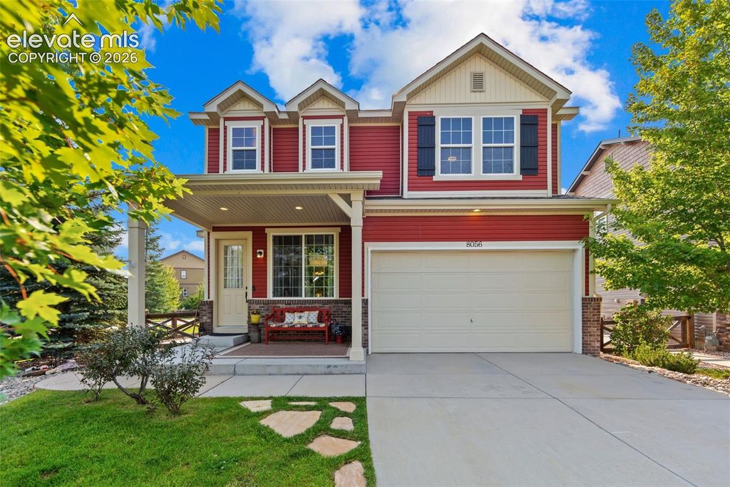 8056 Longleaf Lane, Colorado Springs, CO 80927 — exterior