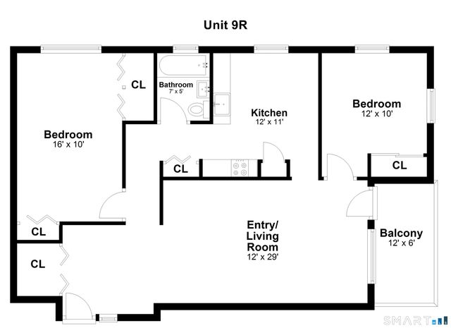 444 Bedford Street 9R, Stamford, CT 06901