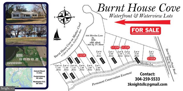 LOT 1 MARILOU LN, Colonial Beach, VA 22443