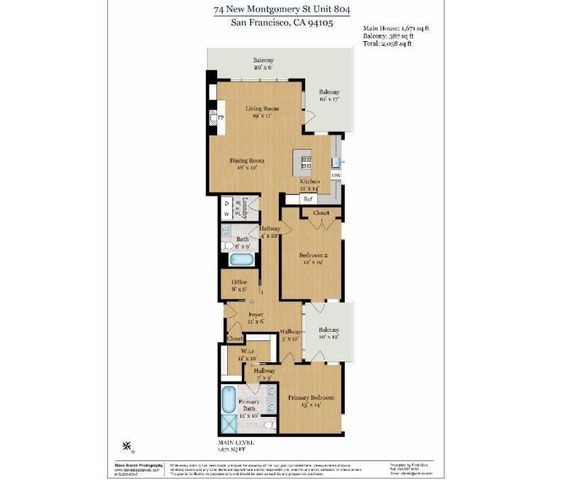 74 New Montgomery Street 804, San Francisco, CA 94105