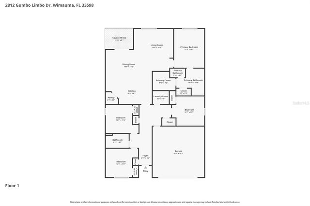 2812 GUMBO LIMBO DRIVE, Wimauma, FL 33598