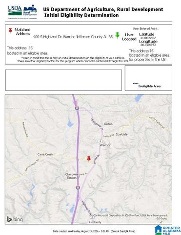 400 S HIGHLAND DRIVE, Warrior, AL 35180