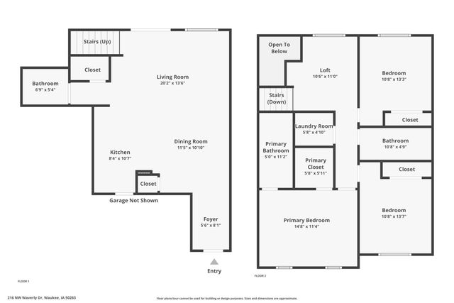 216 NW Waverly Drive, Waukee, IA 50263