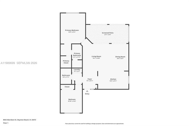 8033 Aberdeen Drive 102, Boynton Beach, FL 33472