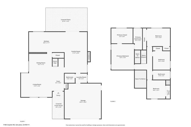 1106 Coyote Road, San Jose, CA 95111