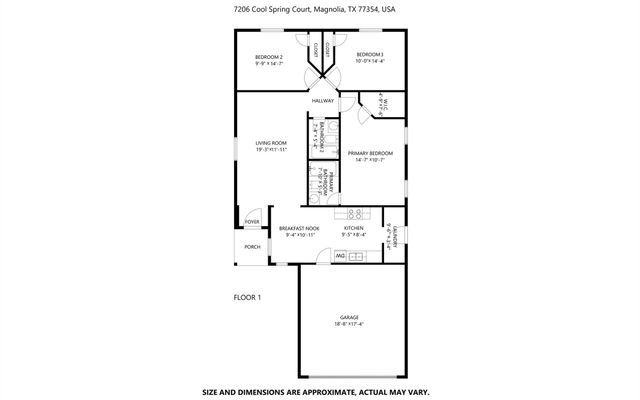 7206 Cool Springs Court, Magnolia, TX 77354