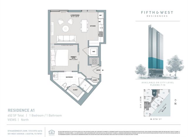 501 West Ave 1206, Austin, TX 78701