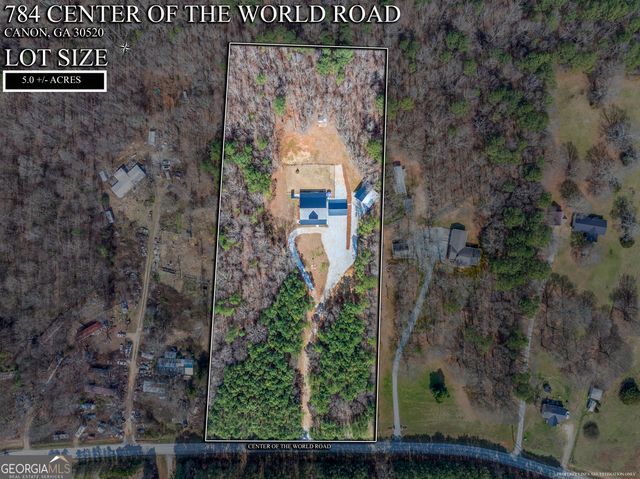 784 Center Of The World Road, Canon, GA 30520