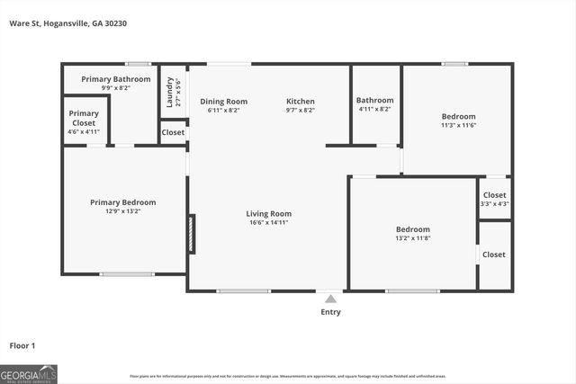 117 Ware Street, Hogansville, GA 30230