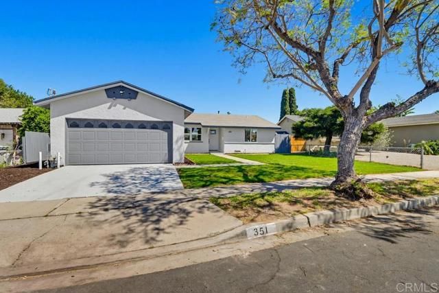 351 Ridgecrest Drive, San Diego, CA 92114