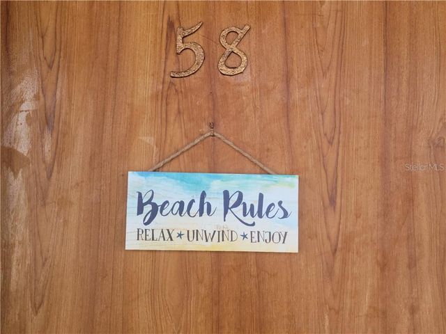 8465 W GULF BOULEVARD 58, Treasure Island, FL 33706