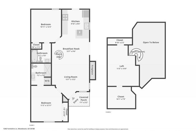 1346 Yorkshire Lane, Woodstock, GA 30188