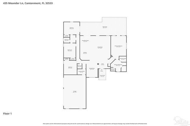 435 Meander Ln, Cantonment, FL 32533