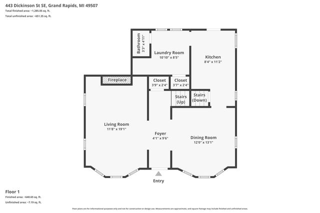 443 Dickinson Street Se, City Of Grand Rapids, MI 49507