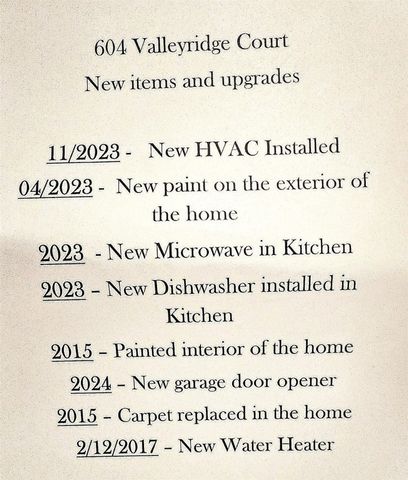 604 Valleyridge Court, Decatur, TX 76234