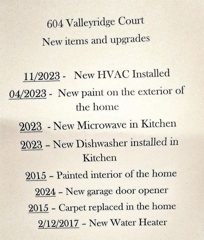 604 Valleyridge Court, Decatur, TX 76234