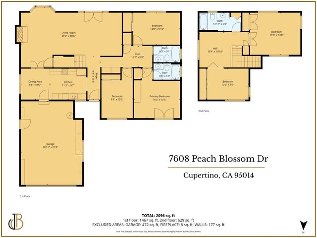7608 Peach Blossom Drive, Cupertino, CA 95014