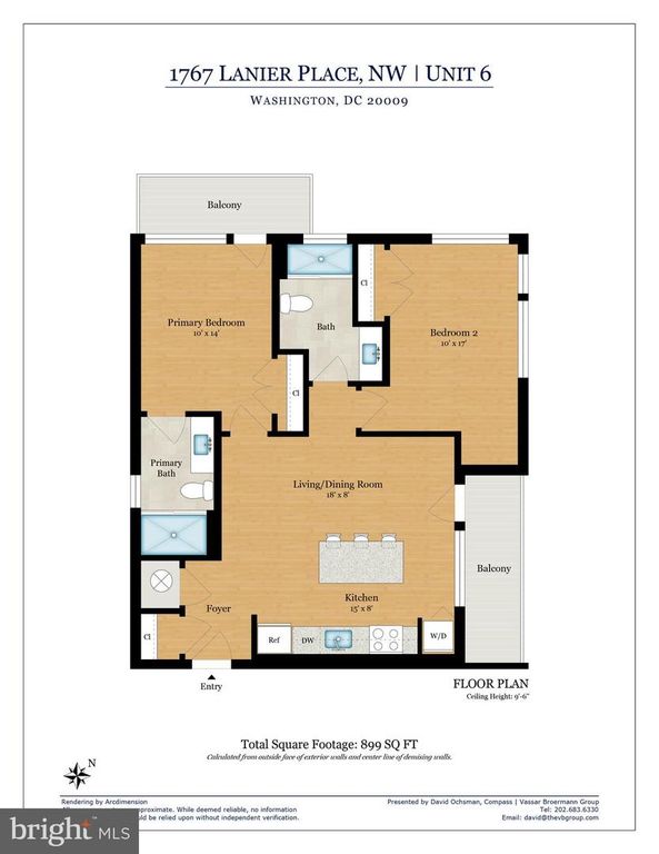 1767 LANIER PL NW #6, Washington, DC 20009