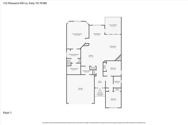 112 Pleasant Hill Lane, Fate, TX 75189