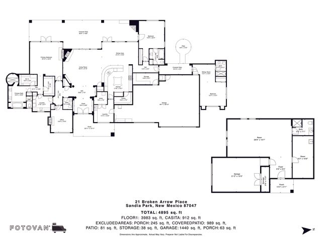 21 Broken Arrow Place, Sandia Park, NM 87047