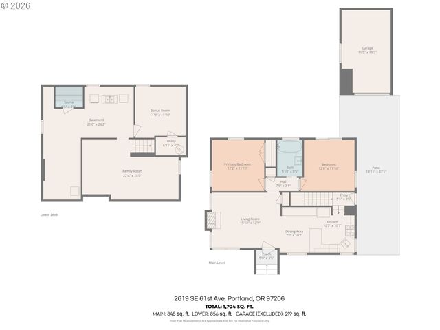 2619 Se 61ST Ave, Portland, OR 97206