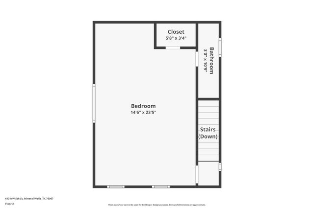 613 NW 5th Street, Mineral Wells, TX 76067