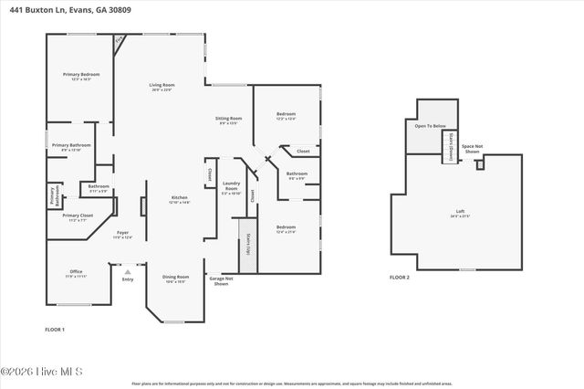 441 Buxton Lane, Evans, GA 30809