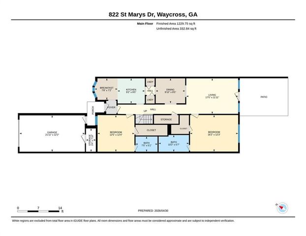 822 St Mary's Drive, Waycross, GA 31501