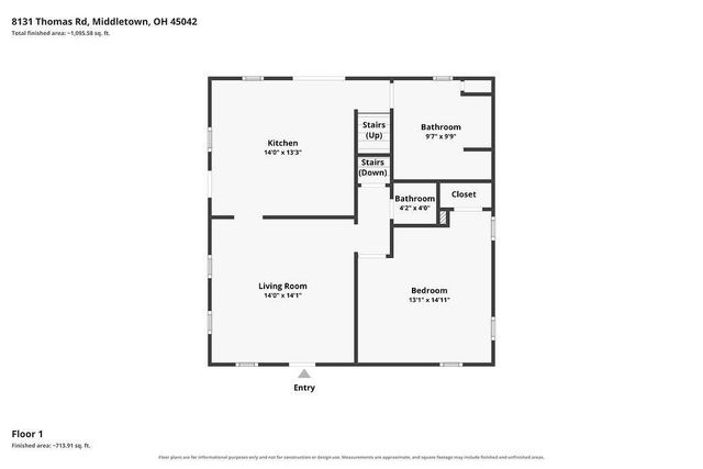 8131 Thomas Road, Madison Twp, OH 45042