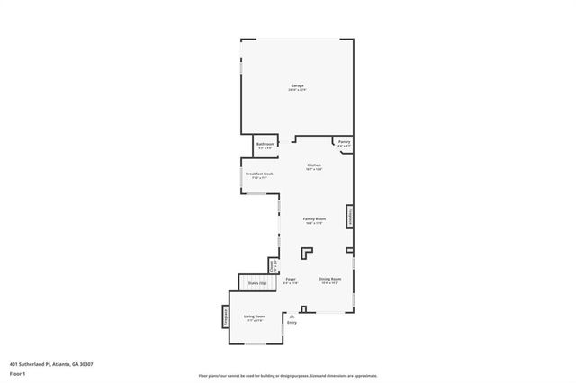 401 Sutherland Place NE, Atlanta, GA 30307