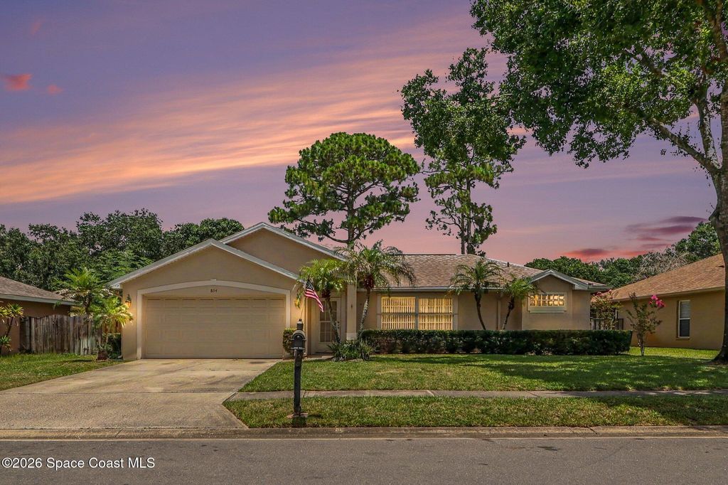 854 Hunters Creek Drive, Melbourne, FL 32904