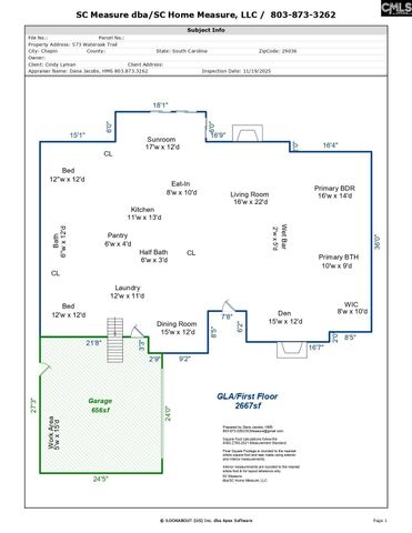 573 Wateroak Trail, Chapin, SC 29036