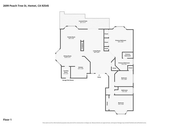 2699 Peach Tree St, Hemet, CA 92545