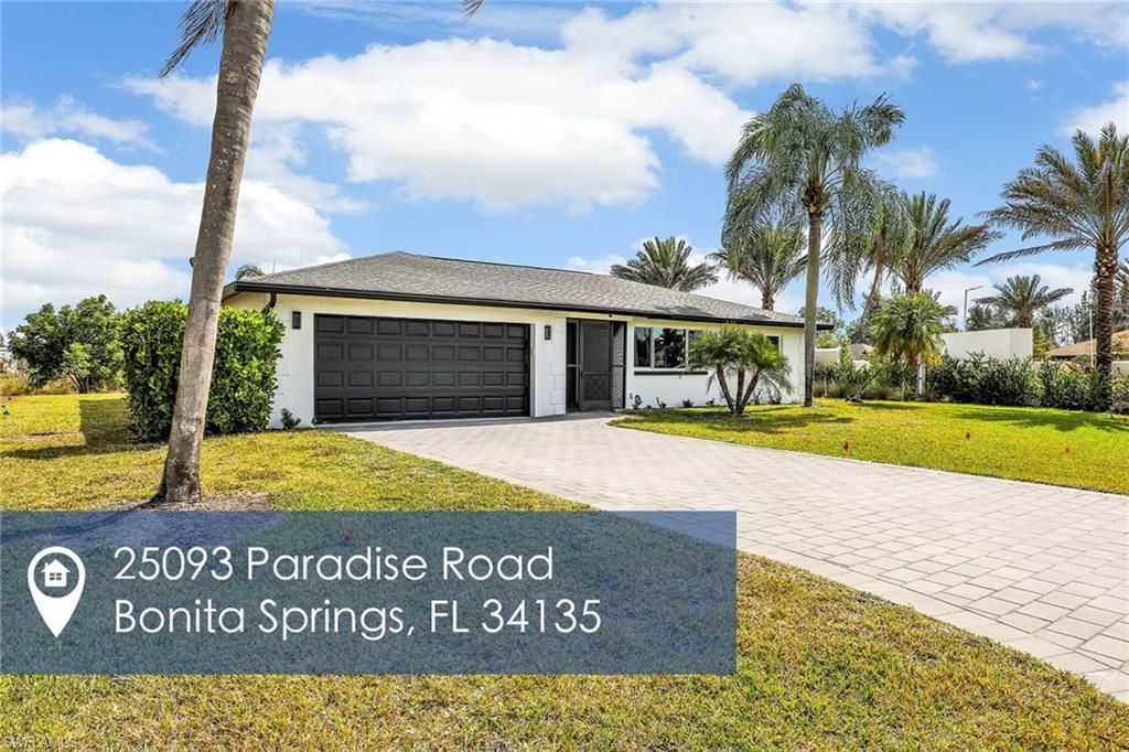 25093 Paradise RD, Bonita Springs, FL 34135