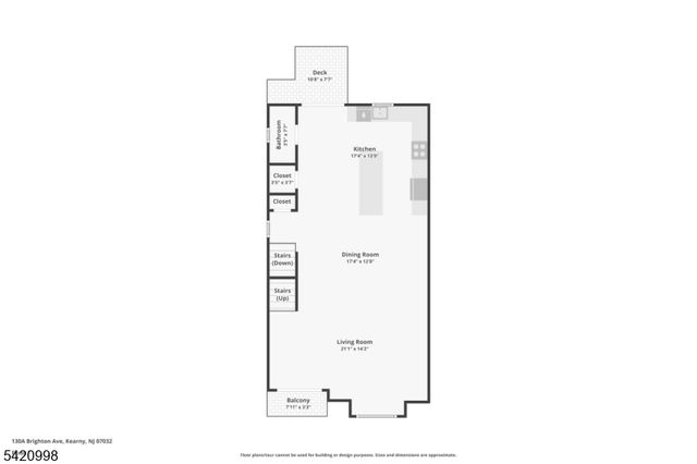 130 Brighton Ave, Kearny Town, NJ 07032