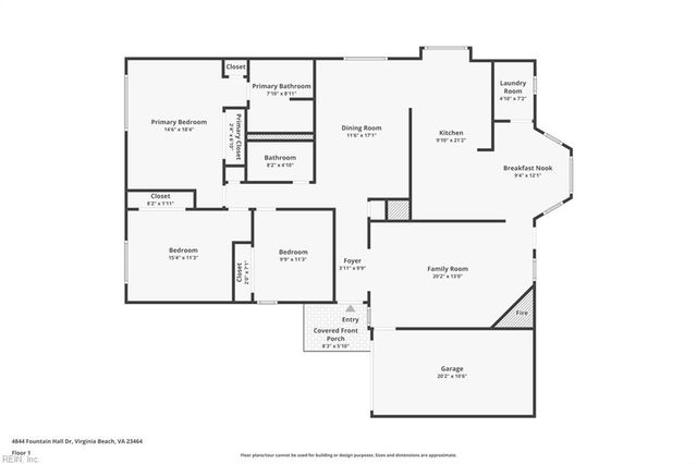 4844 Fountain Hall DR, Virginia Beach, VA 23464