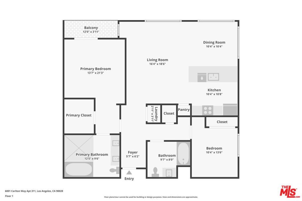 Image 49 of property listing at 6001 Carlton Way 311, Los Angeles, CA 90028