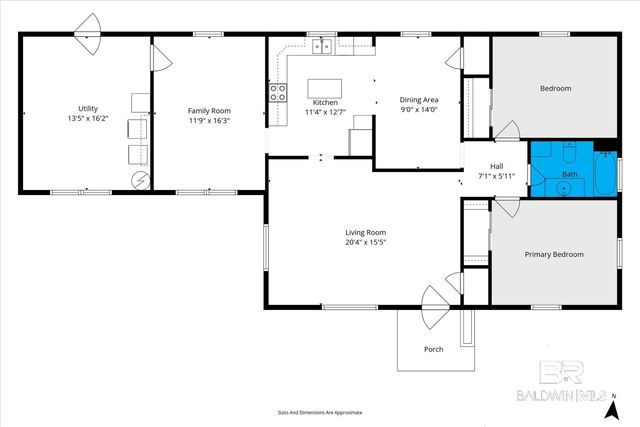 302 W Jefferson Street, Summerdale, AL 36580