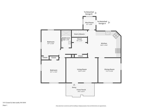 1111 Crowe Street, Shenango Twp, PA 16101