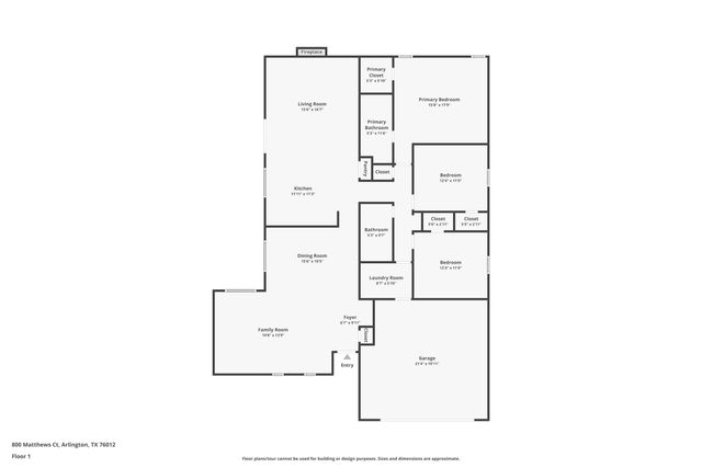 800 Matthews Court, Arlington, TX 76012