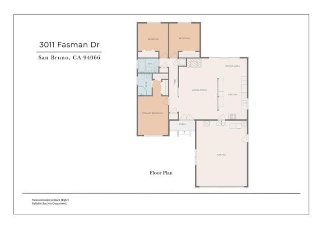 3011 Fasman Drive, San Bruno, CA 94066