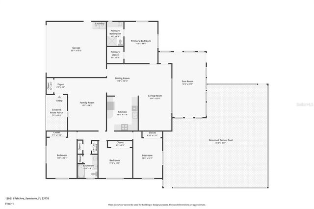 13801 87TH AVENUE, Seminole, FL 33776