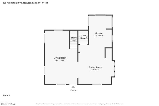 308 Arlington Boulevard, Newton Falls, OH 44444