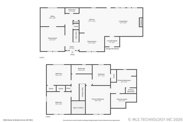 1205 E Dover Street, Broken Arrow, OK 74012