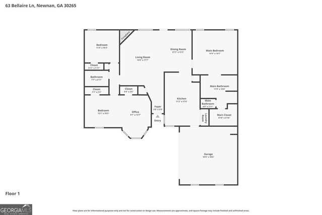 63 Bellaire Lane, Newnan, GA 30265