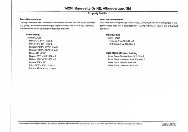 14205 Marquette Drive NE, Albuquerque, NM 87123