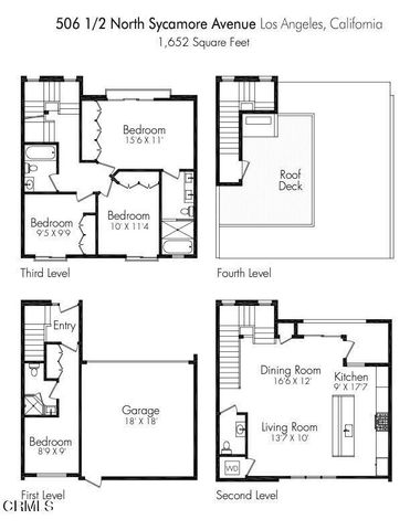 506 N Sycamore Avenue 1/2, Los Angeles, CA 90036