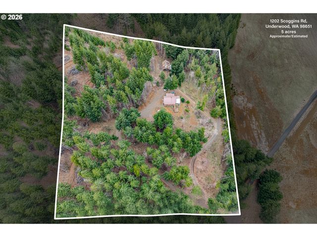 1202 SCOGGINS Rd, Underwood, WA 98651
