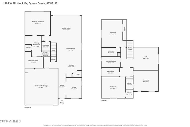 1405 W FLINTLOCK Drive, San Tan Valley, AZ 85144